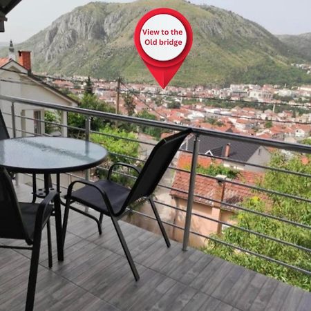 View Of The City - Studio Apartment Mostar Exteriér fotografie
